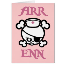 Arr Enn Greeting Card