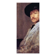 Arrangement In Grey Portrait Of The Artist (Selfpo Personalised Rack Card