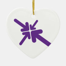 Arrows Design Christmas Tree Ornaments