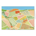 Art Card: Rasteau Hillside, Provence, France cards