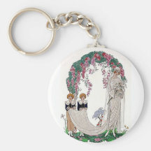 Art Deco Bride Key Chains