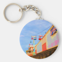 Art Deco Daytona Beach Pier Key Chain