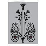 Art Deco Lotus (Egyptian) Card