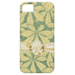 art deco nature leaves foliage pattern art