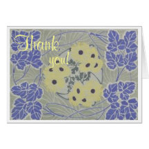 Art Deco Thank You! Card