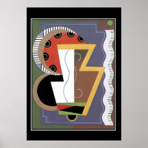 Art Deco vintage Retro Print