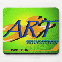 ART EDUCATION mousepad