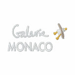 Art Hoodie: Galerie Monaco Zip Hoodie embroidered shirts