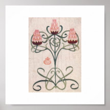 Art Nouveau at its best Poster