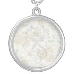 art nouveau fruit and flowers pattern custom jewelry
