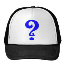 Art Nouveau Question Mark Hat