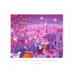 Art Poster: Amethyst Days and Seagulls, Menton posters