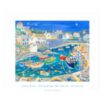 Art Poster: Unloading the Catch,Coverack, Cornwall posters