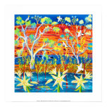 Art Print: Bathing Baby Red Gums, Banrock Station posters