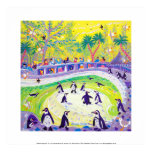 Art Print: Peckish Penguins posters
