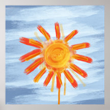 Art Print, Sunshine Painting
