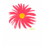 Art T-Shirt: Classic Pink Daisy t-shirts