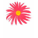 Art Top Classic Pink Daisy. Pink t-shirts