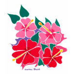 Art Top: Flowery Hibiscus top t-shirts