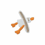 Art Tshirt: John Dyer Seagull, Orange embroidered shirts