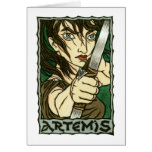 Artemis Greeting Card