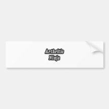 Arthritic Ninja Bumper Stickers