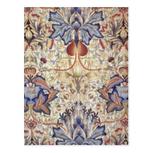 Artichoke Design by William Morris Post Card