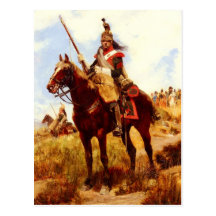 Artilleur a Cheval Post Cards