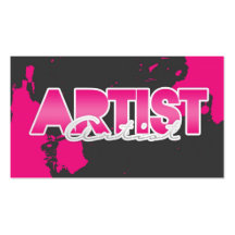 Artist Business Card
