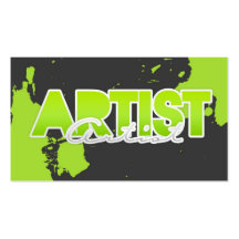 Artist Business Card