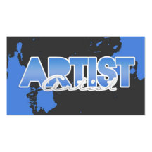 Artist Business Card Templates