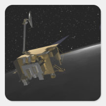 Artist Concept of the Lunar Reconnaissance Orbi 4 Stickers