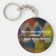 Artist Quote Keychains