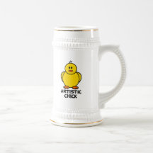 Artistic Chick Mugs
