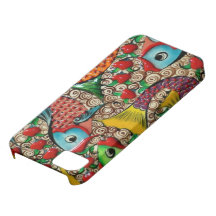 Artistic fish iPhone 5 cover