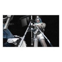 Artist's concept of future space exploration art photo