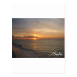 Aruba Sunset 2 Post Card