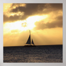 Aruba sunset print