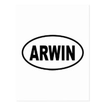 ARWIN POST CARD