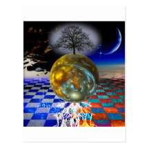 AS ABOVE SO BELOW POST CARD