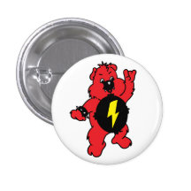 AS-IF Punk Bear Pin