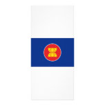ASEAN Flag Personalized Rack Card