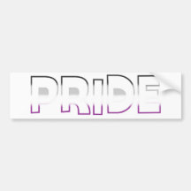 Asexual Pride Bumper Sticker
