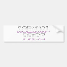 Asexual Pride Bumper Sticker