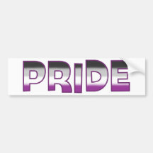 Asexual Pride Bumper Stickers