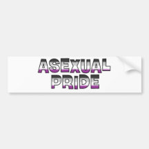 Asexual Pride Bumper Stickers