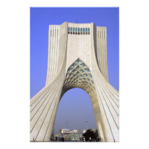 Asia, Iran, Tehran. Freedom Monument in Azadi Photograph