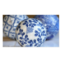 Asian Ceramic spheres business cards