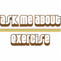 Ask Me About Exercise Photo Cutouts