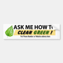 Ask Me How Bumper Sticker